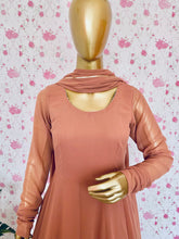Antique brass solid anarkali - kasumi.in